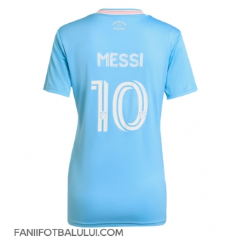 Inter Miami Lionel Messi #10 Tricou Fotbal Replică 2025-26 Femei Treilea